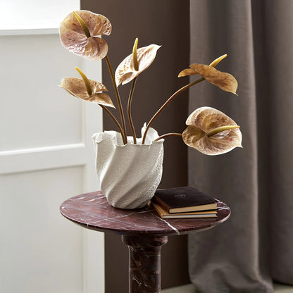 Lene Bjerre Marel Sidobord Ø45 cm, Mörkröd