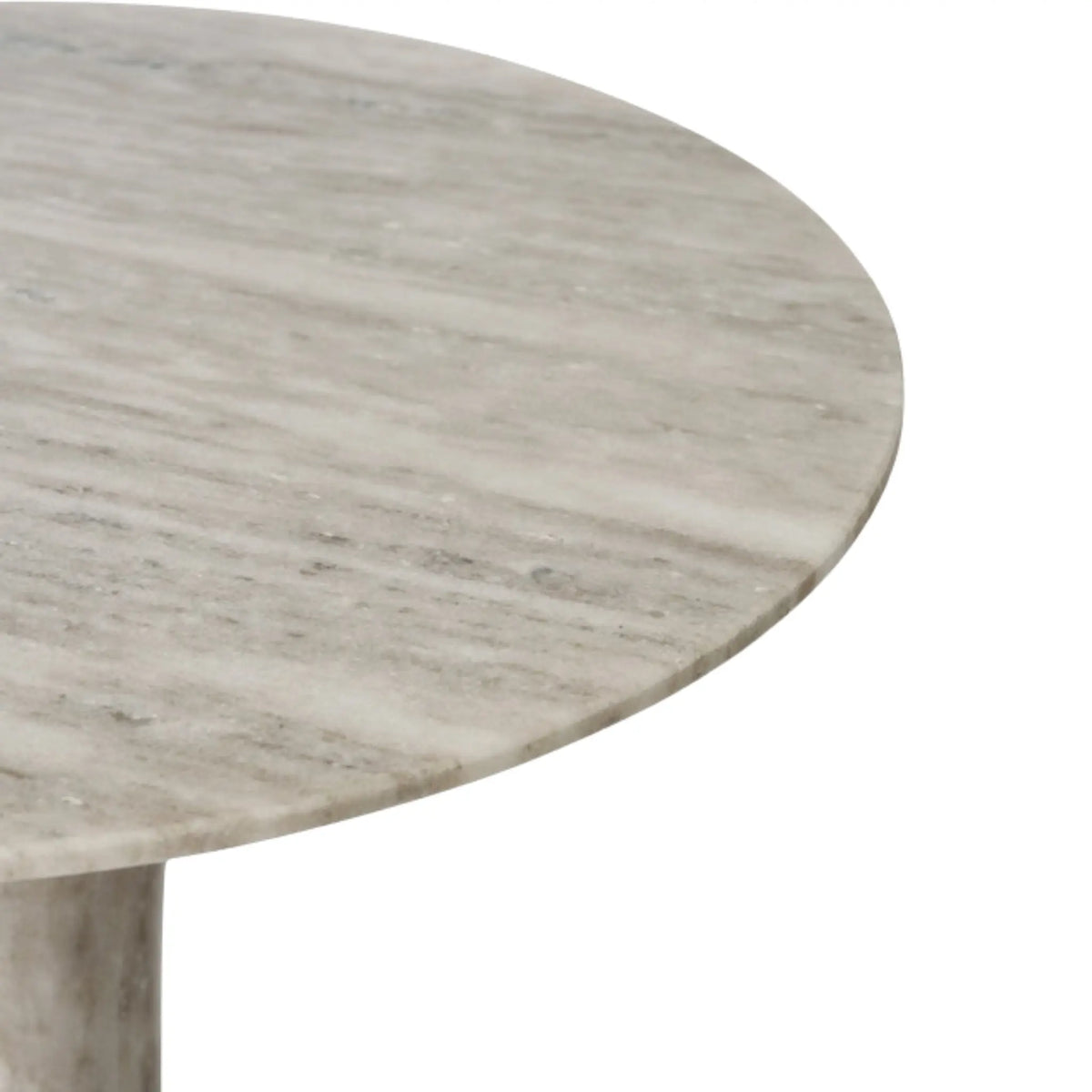 Lene Bjerre Maril Sidobord Ø40 cm, Mörkbeige