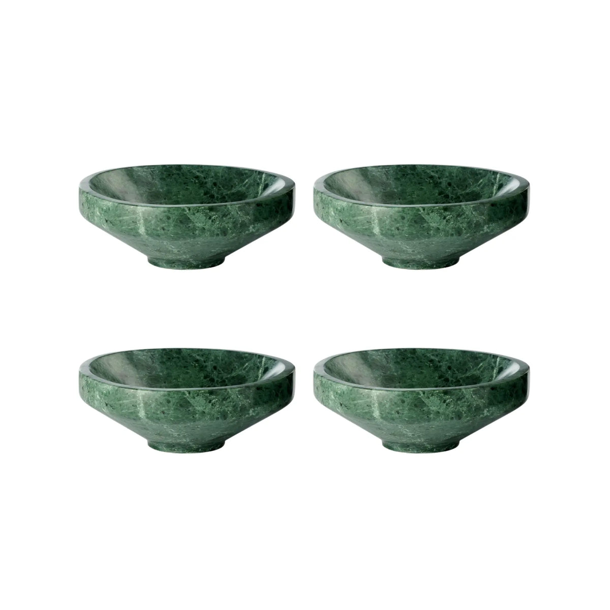 Lene Bjerre Marnine Skål 4-pack Ø14 cm, Mörkgrön