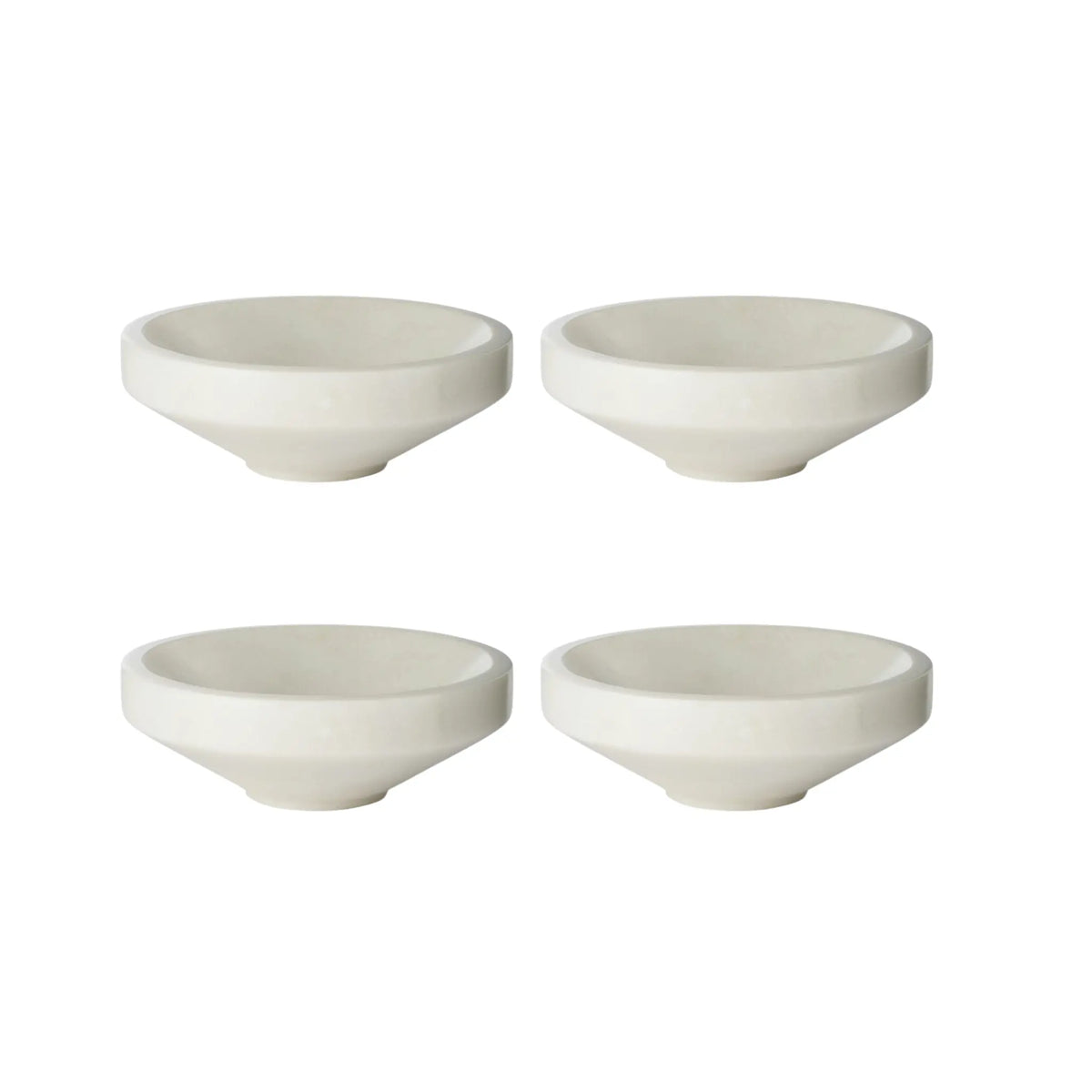Lene Bjerre Marnine Skål 4-pack Ø14 cm, Vit