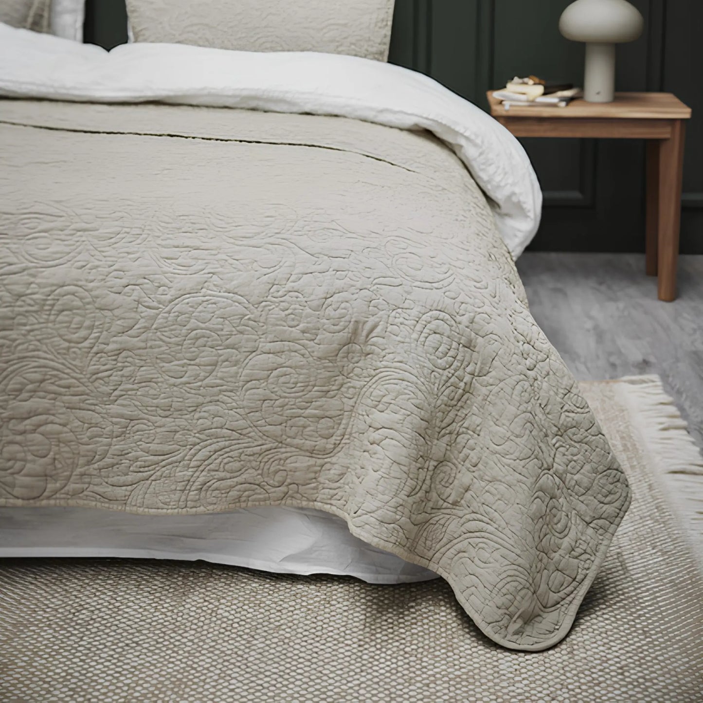 Lene Bjerre Daphne Matta 240x170 cm, Beige