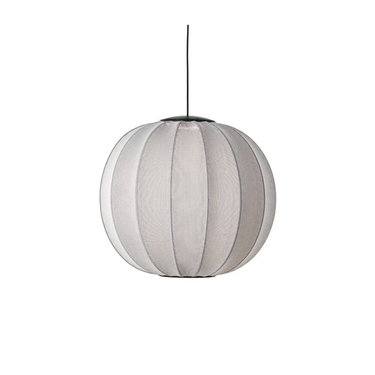 Made by Hand Knit-Wit Taklampa 60 Rund LED, Silver