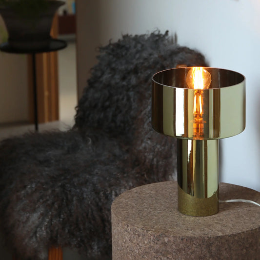Markslöjd Corin Bordlampa 1 l, Guld