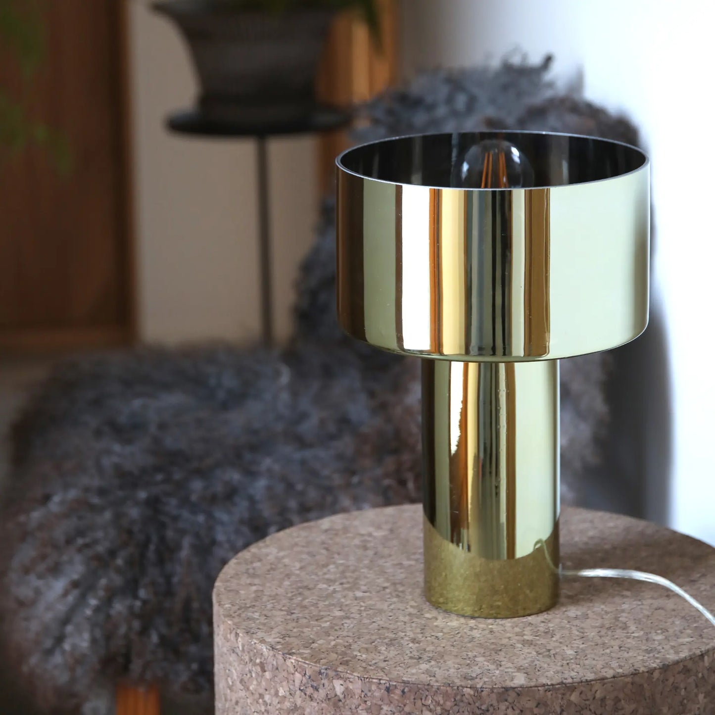 Markslöjd Corin Bordlampa 1 l, Guld