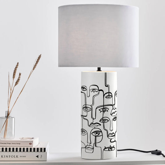 Markslöjd Family Bordlampa 1 l, Vit