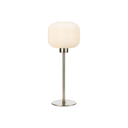 Markslöjd Sober Bordlampa Liten 1 l, Stål/Vit
