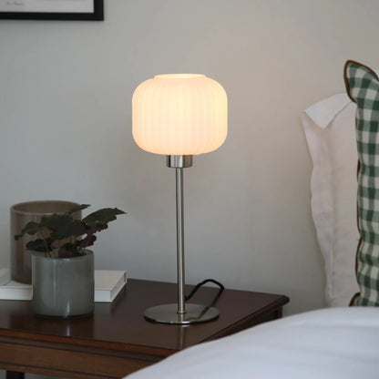 Markslöjd Sober Bordlampa Liten 1 l, Stål/Vit