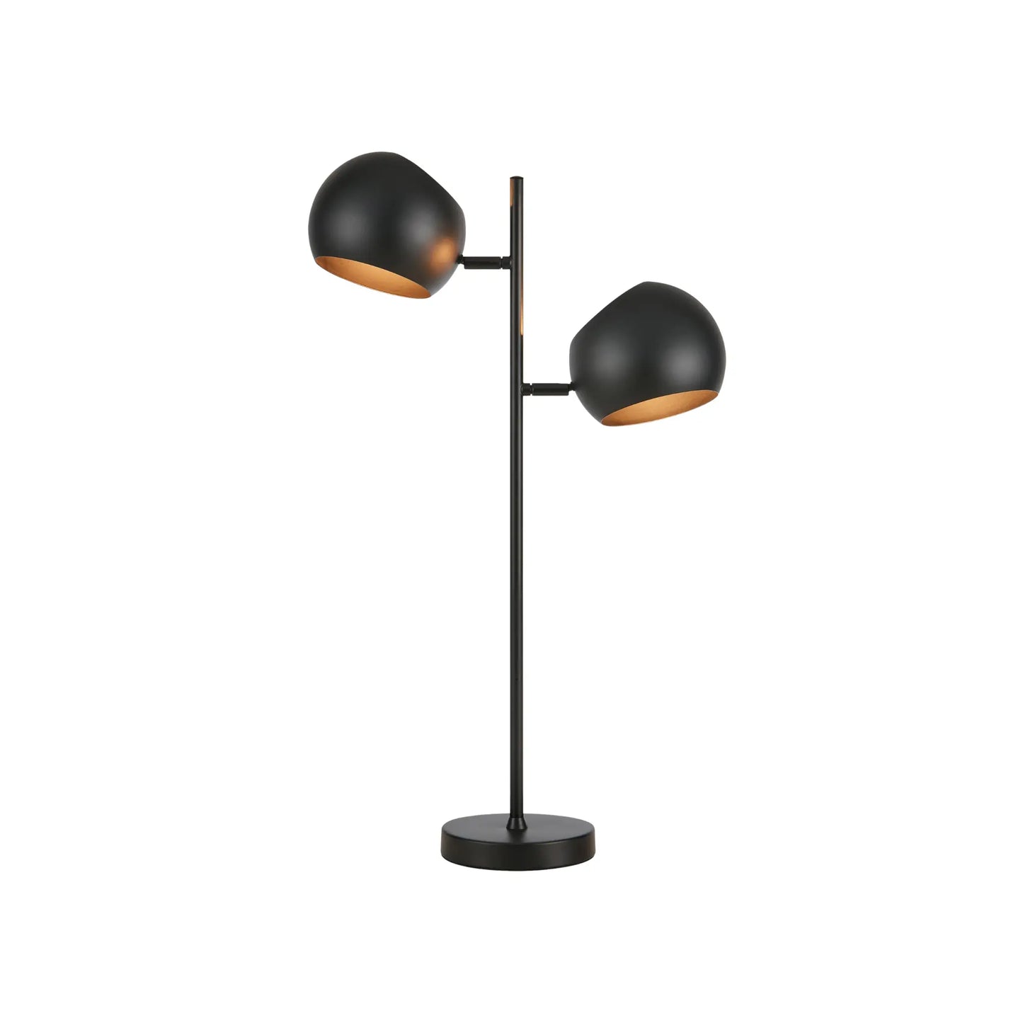 Markslöjd Edgar Bordlampa 2 l, Svart