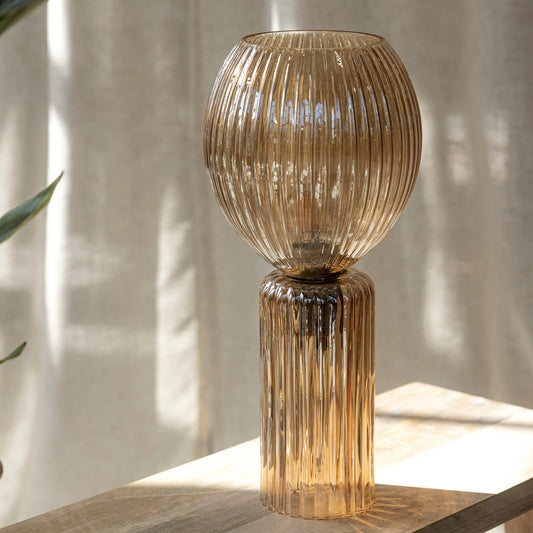 Markslöjd Toulipa Bordlampa 1 l, Bärnsten