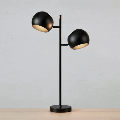 Markslöjd Edgar Bordlampa 2 l, Svart