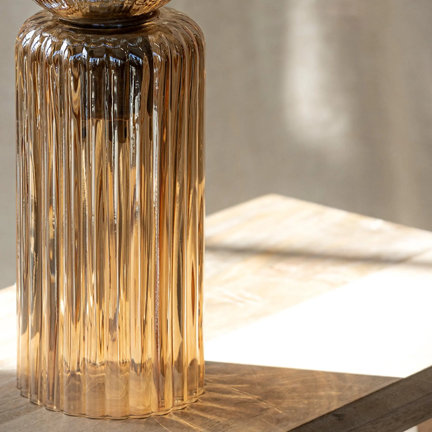 Markslöjd Toulipa Bordlampa 1 l, Bärnsten