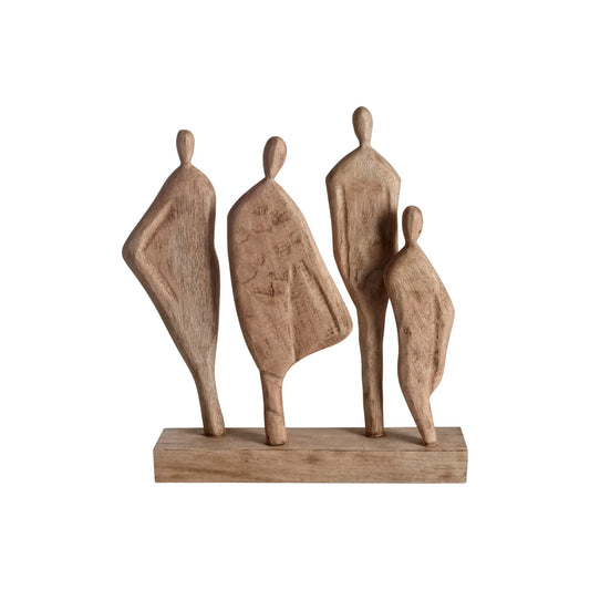 Mogihome, Kvartett Dekoration, Trä