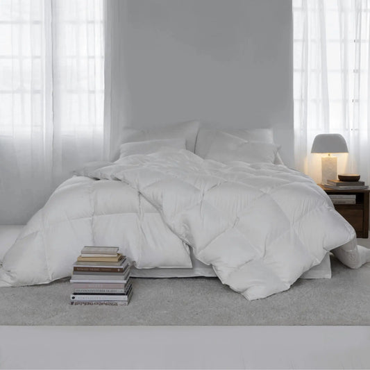 Norsk Dun 100 % Gåsduntäcke Extra Varm 230x220 cm, 1470g