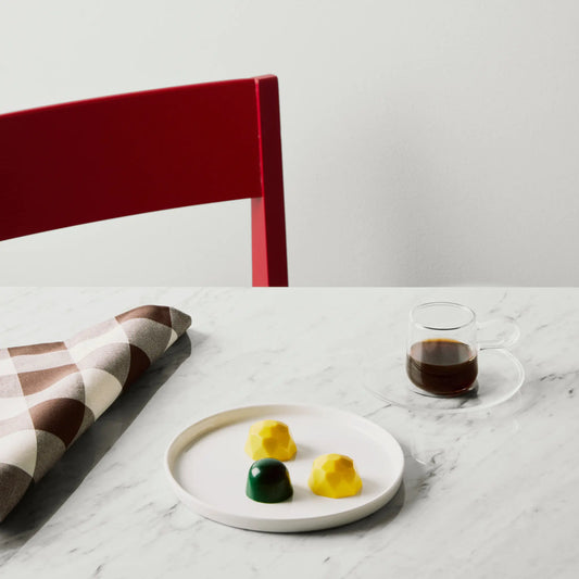 Kosta Boda, Viva Espresso Kopp Med Fat 8 cl 2-pack, Klar-Silvra Home