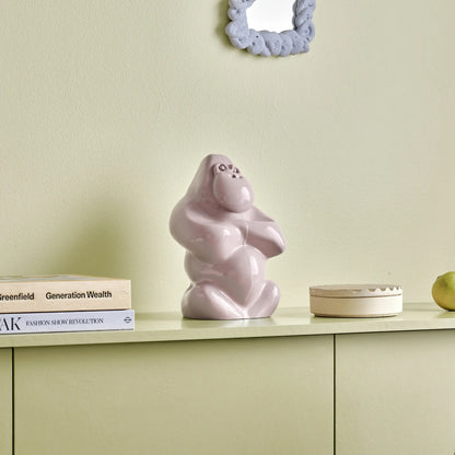 Kosta Boda, Gabba Gabba Hey 30,5 cm, Puderrosa