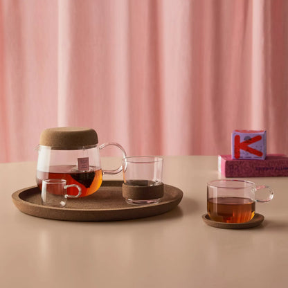 Kosta Boda, Viva Kopp Med Korkring 30 cl 2-pack, Klar