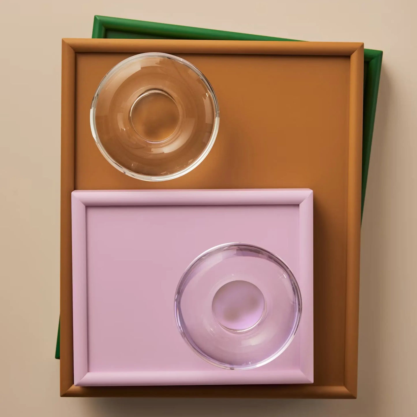 Kosta Boda, Orion Ljuslykta 6,3 cm, Rosa