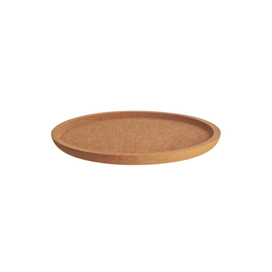 Kosta Boda, Viva Kork Bricka 30,5 cm, Brun-Silvra Home