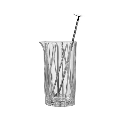 Orrefors, City Mixerglas Inkl. Sked 65 cl, Klar-Silvra Home