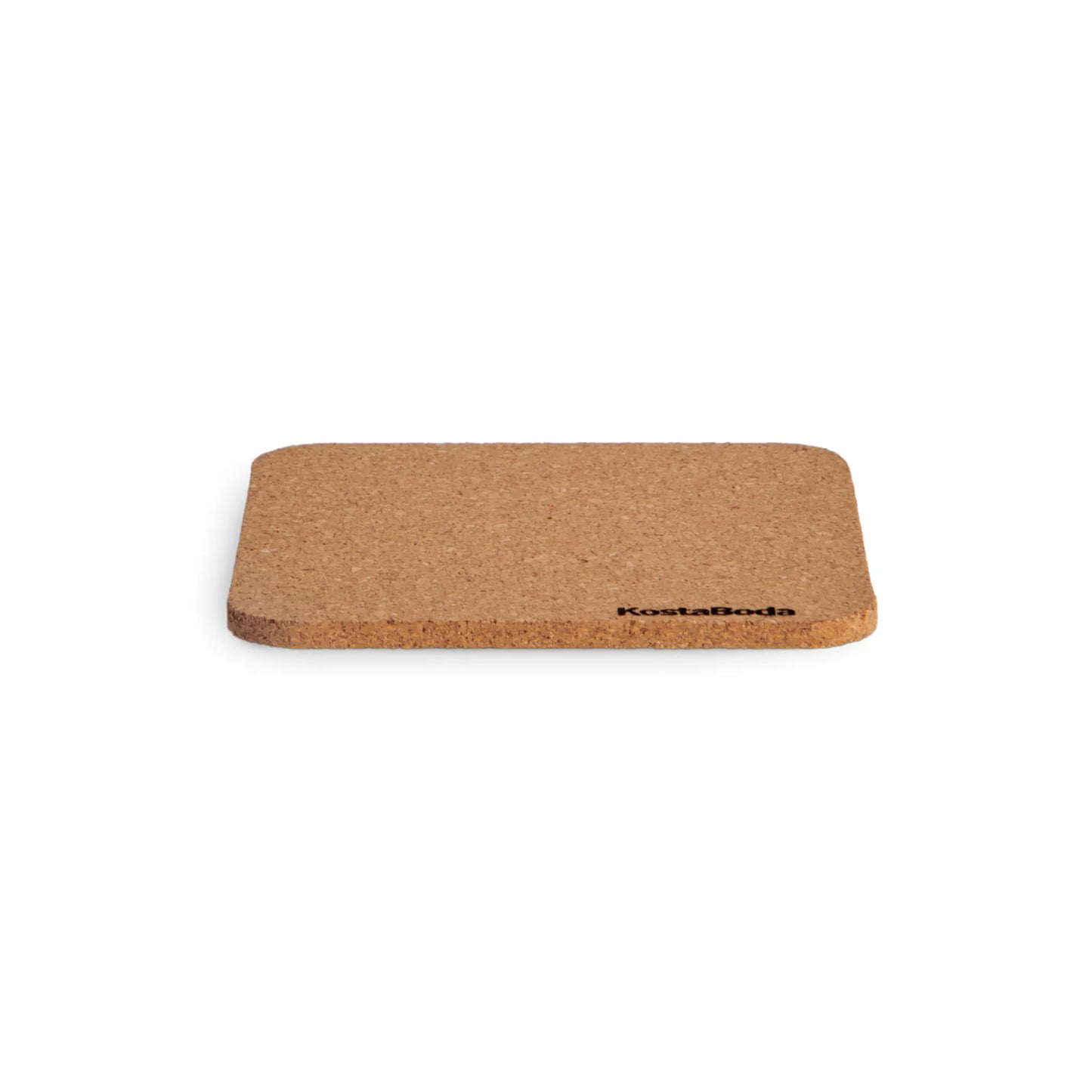 Kosta Boda, Viva Glasunderlägg 9,6x9,6 cm 4-Pack, Brun