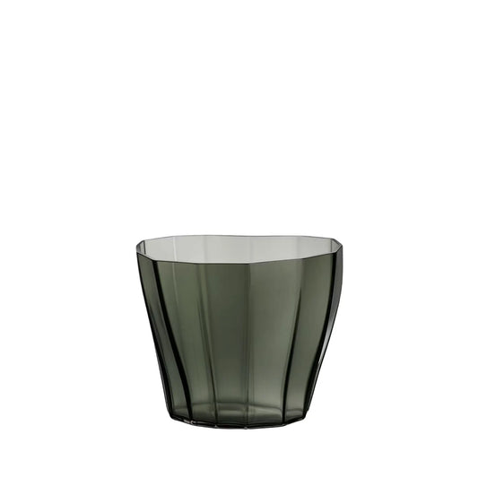 Orrefors, Reed Vas 17,5 cm, Mossgrön