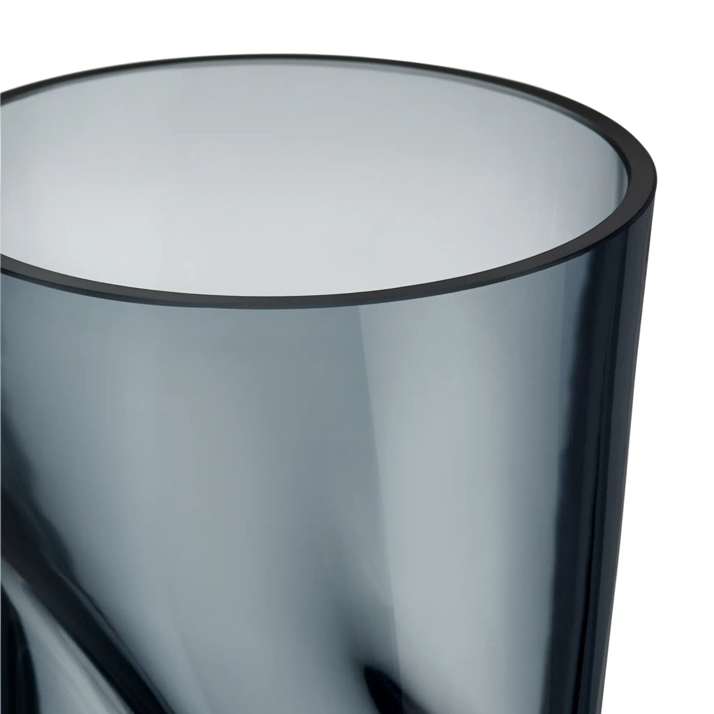 Orrefors, Squeeze Vas 23 cm, Blågrå