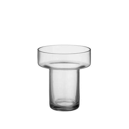 Orrefors, Midsummer Bird`s-Foot Trefoil Minivas 8,6 cm, Grå