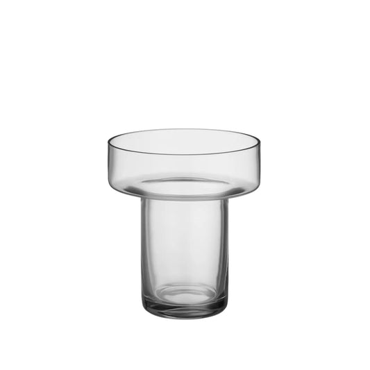 Orrefors, Midsummer Bird`s-Foot Trefoil Minivas 8,6 cm, Grå