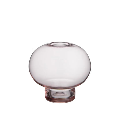 Orrefors, Midsummer Red Clover Minivas 8,2 cm, Rosa