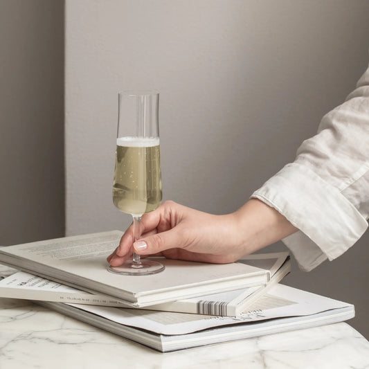 Orrefors, Informal Champagneglas 2-Pack 22 cl, Klar-Silvra Home