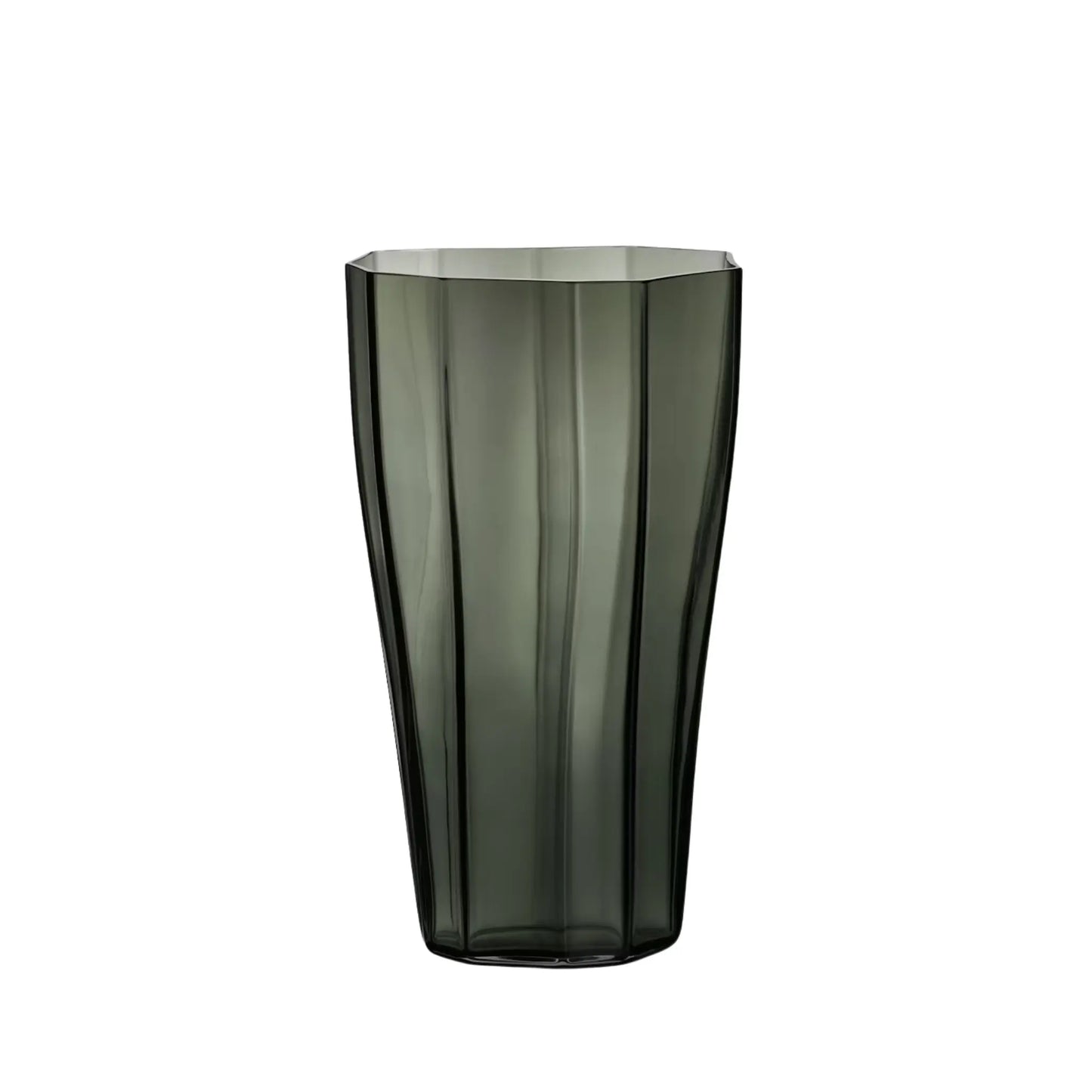 Orrefors, Reed Vas 30 cm, Mossgrön