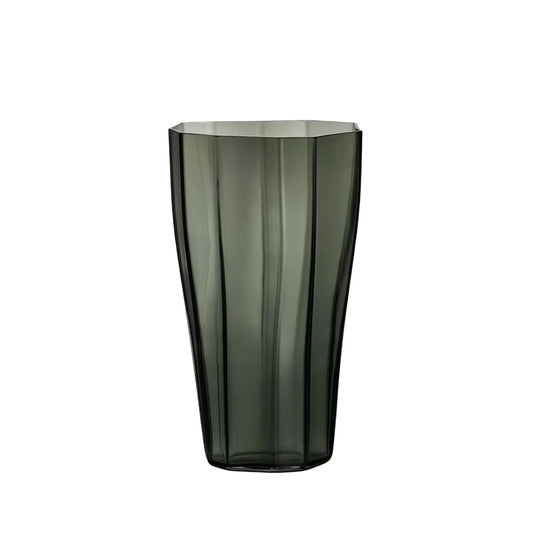 Orrefors, Reed Vas 30 cm, Mossgrön
