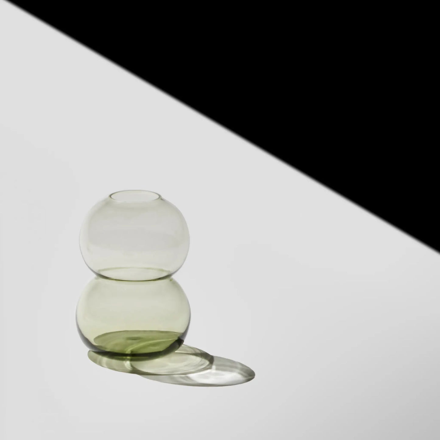 Orrefors, Midsummer Cow Vetch Minivas 9 cm, Grön