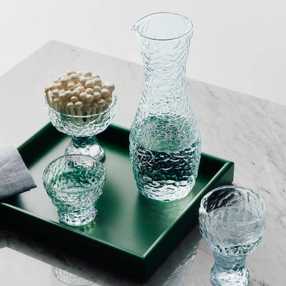 Kosta Boda, Moss Karaff Circular 1,42 L, Blå