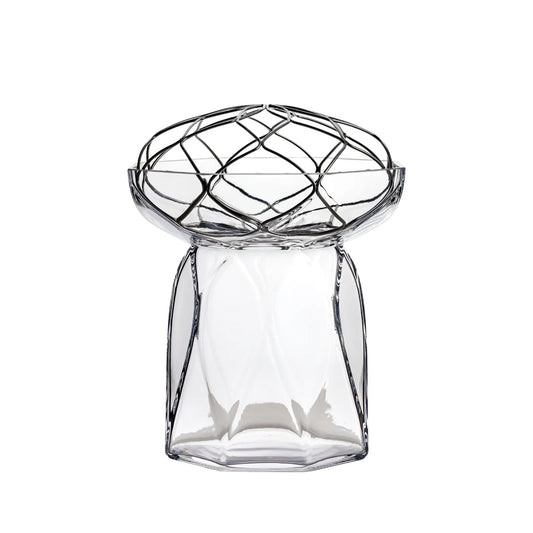 Orrefors, Bloom Vas 28,4 cm, Rostfritt Stål-Silvra Home