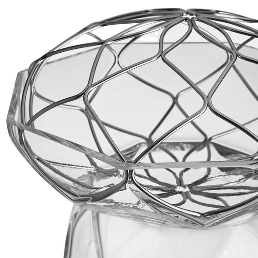 Orrefors, Bloom Vas 28,4 cm, Rostfritt Stål-Silvra Home