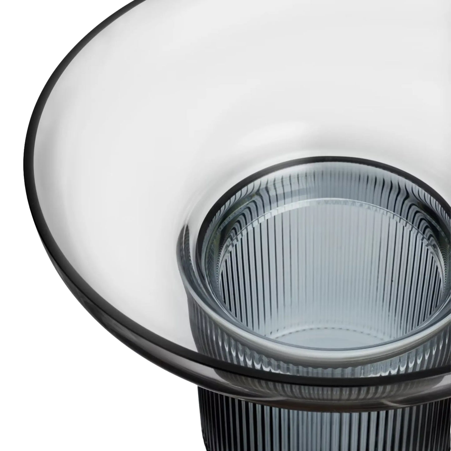 Orrefors, Ensemble Vas 15 cm, Blå/grå