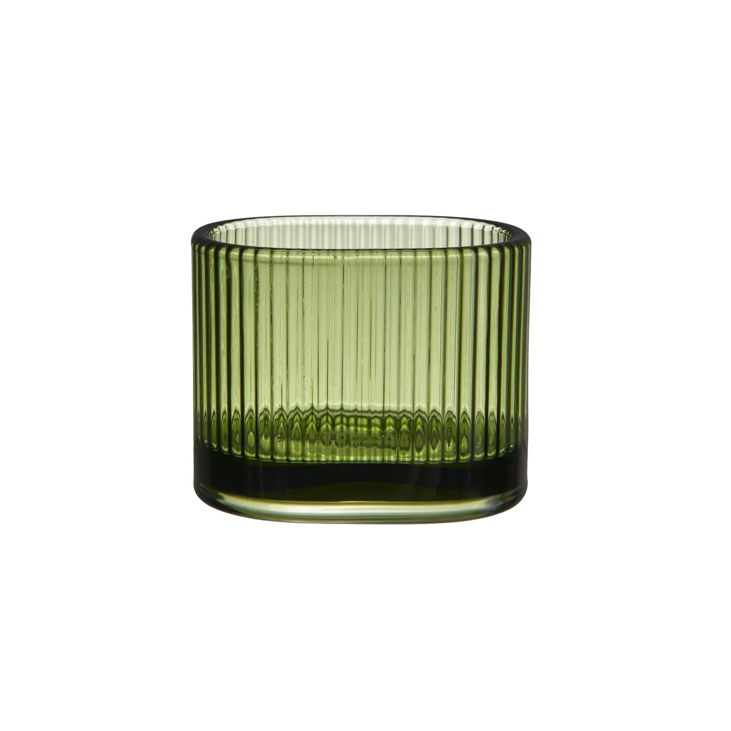 Orrefors, Magica Ljuslykta Super Ellipse 7 cm, Grön