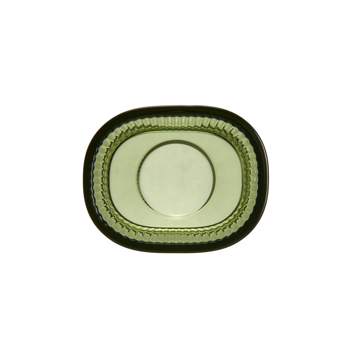 Orrefors, Magica Ljuslykta Super Ellipse 7 cm, Grön