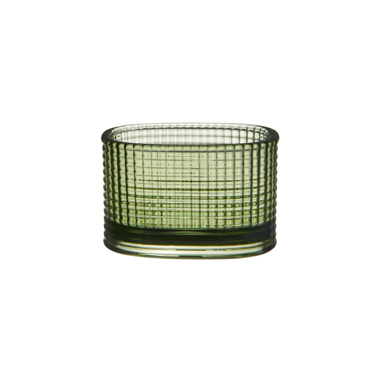 Orrefors, Magica Ljuslykta Super Ellipse 5 cm, Grön