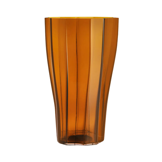 Orrefors, Reed Vas 50 cm, Bärnsten