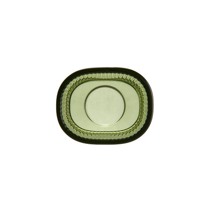 Orrefors, Magica Ljuslykta Super Ellipse 5 cm, Grön