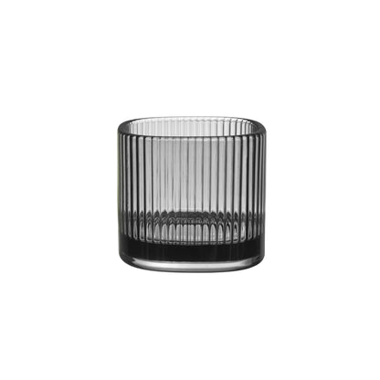 Orrefors, Magica Ljuslykta Super Circle 7 cm, Grå