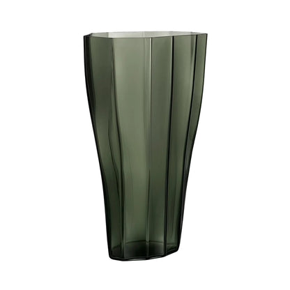 Orrefors, Reed Vas 50 cm, Mossgrön