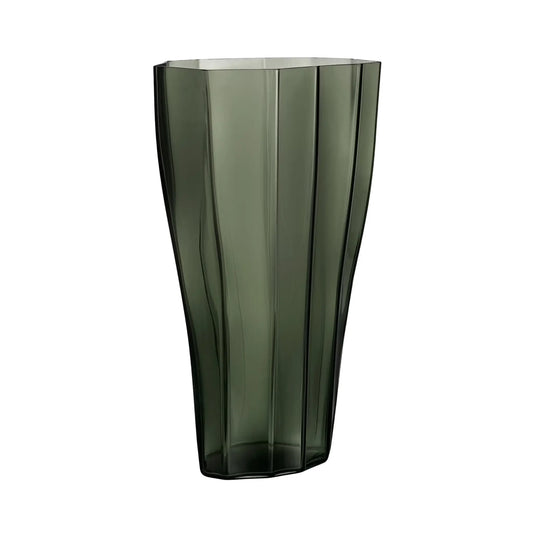 Orrefors, Reed Vas 50 cm, Mossgrön