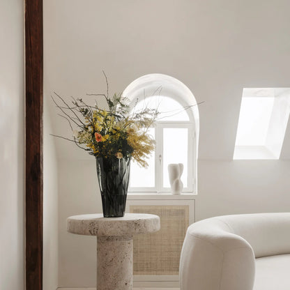 Orrefors, Reed Vas 50 cm, Mossgrön