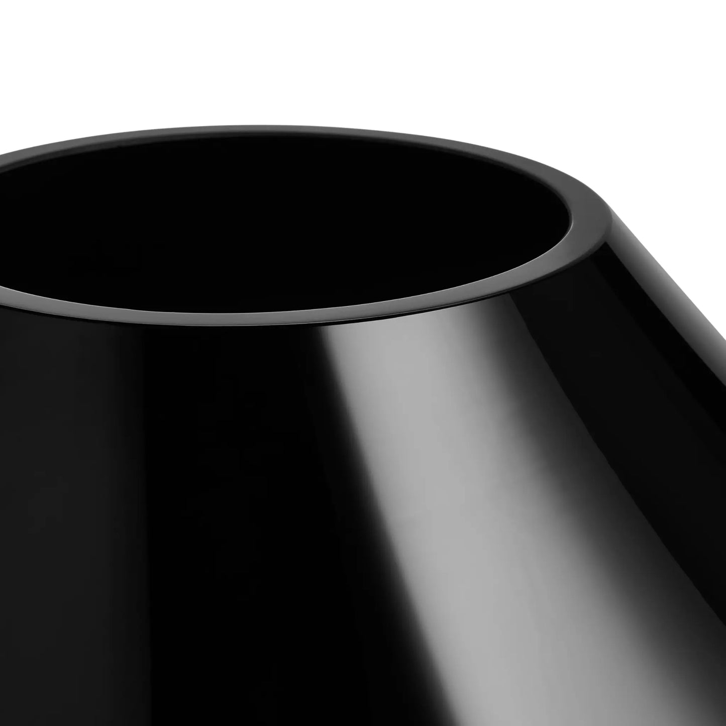 Orrefors, Ebon Vas 19 cm, Svart