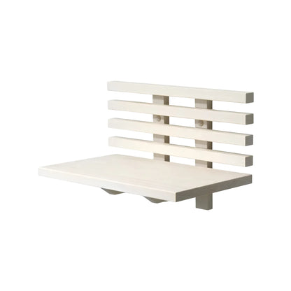 Oscarssons Möbel Zece Sängbord med Hylla, Vitoljad Ask