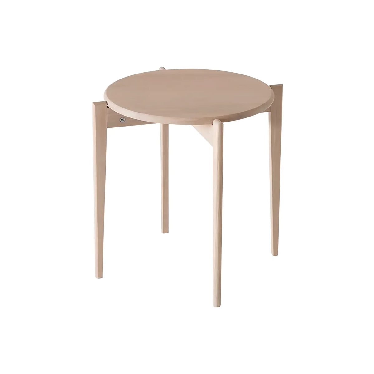 Oscarssons Möbel Tilia Soffbord Ø51x48 cm, Vitoljad Ek
