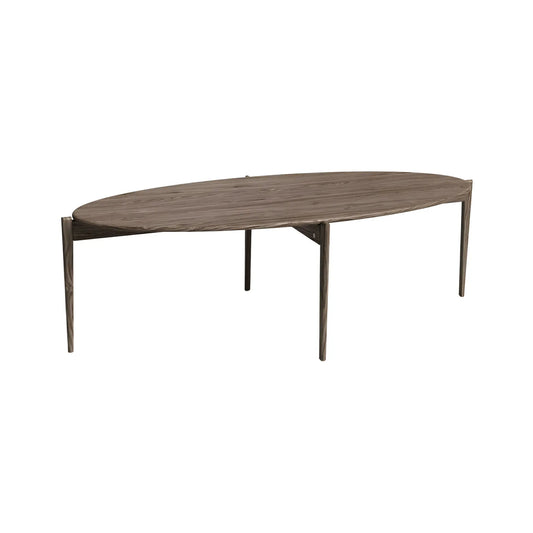 Oscarssons Möbel Tilia Soffbord 150 cm Ellips, Rökt Ek